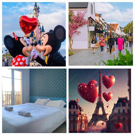 Disney, Comfortable 2 Bedrooms Family Apartment, 7 Pers, Wifi, Netflix Chessy  Exterior photo